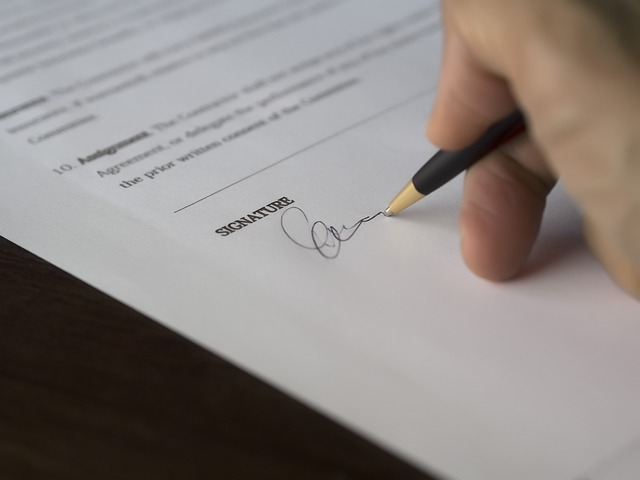 smart contract code editor showing self-executing programme on blockchain